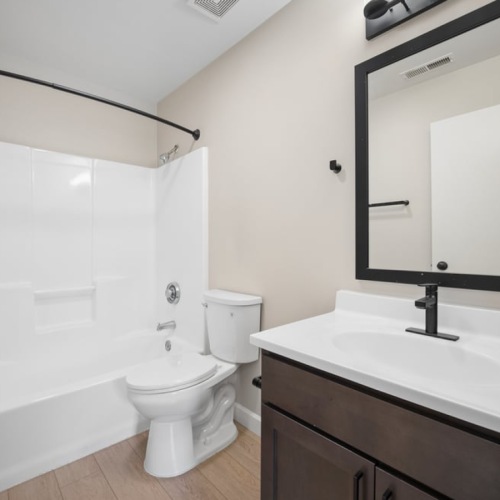 Bathroom options with thoughtful details